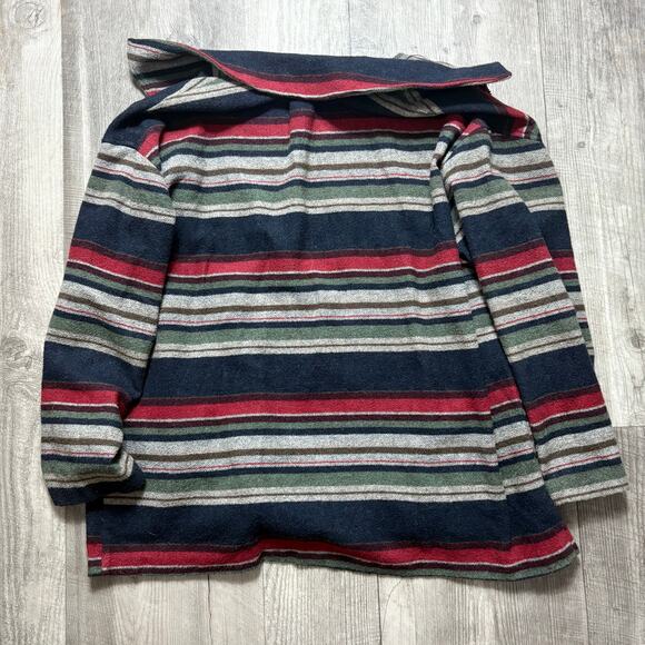 Vintage 90s Rampage Women’s Wool Blend Striped Jacket size Large - Picture 4 of 5